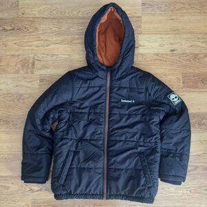 Timberland - Youth Boys Large 14/16 - Winter Jacket/Coat/ Puffer - Black/Orange
